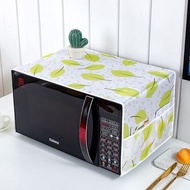 In stock Home Appliance Dust Cover Microwave Dust Cover Towel With Pocket Microwave Cover Panasonic Microwave/Samsung Microwave Universal Dust Cover