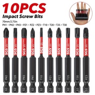 Pz1 Adapt to Assemble 3 Screws t10-t30 Auto Repair for 61m-Shaped Magnetic Batch ph1s2 Plum 2hrc Scr