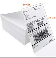 500PCS A6Thermal Label Waybill Sticker Roll/A6 Stack Fold Type 100mm x 150mm