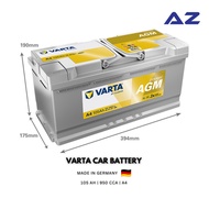 [NEW] VARTA CAR Battery 105Ah AGM (A4) CCA - 950Amps | Made in Germany
