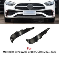 For Mercedes Class Air Inlet Blade Spoiler Fog Lamp Grill Accessories Decoration For Benz W206 C180 