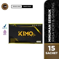 KIMO Ginseng 1 Box isi 15 Sachet Original - Kimo Men Minuman Serbuk | Penambah Stamina Pria BPOM