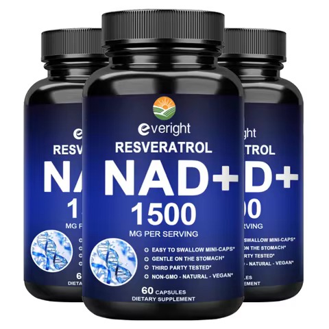 NAD+ Supplements - Anti-Aging Cell Booster, Supports Natural Energy - NAD+ Booster, Immune Suppor t&