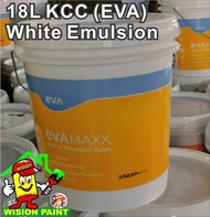 18L ( WHITE ) KCC PAINT EVA EMULSION PAINT FOR INTERIOR PAINT 18L KCC PAINT