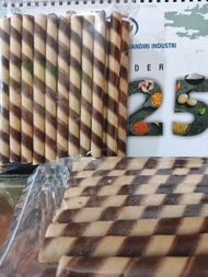 astor asten wafer stik coklat