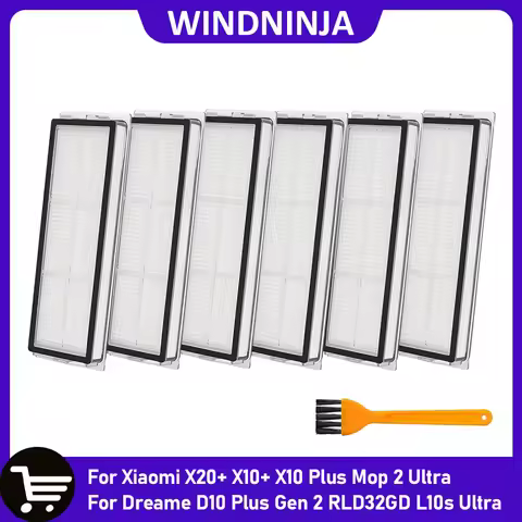 Durable Hepa Filter For Dreame D10 Plus Gen 2 RLD32GD L10s Ultra For Xiaomi X20+ X10+ X10 Plus Mop 2