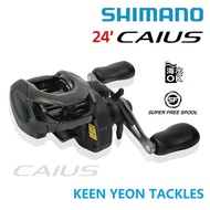 2024' / 2019' SHIMANO CAIUS BAITCASTING (BC) FISHING REEL