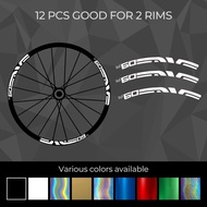 ✑ ENVE 60 Rim Decals For Mountain Bike Wheel Rim Sticker Decal Vinyl for Mountain Bike and Road Bike