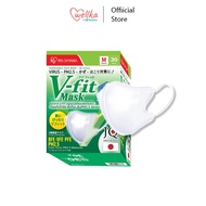 Iris Oyama ไอริส โอยามะ Disposable V-Fit Face Mask Size M หน้ากากอนามัย ใส่สบาย กระชับ แบบกล่อง 30 ชิ้น