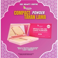 NURRAYSA Miracle Two Way Cake Powder with Jojoba Oil & Grape Seed Oil | tekstur ringan powder bedak 