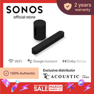 Sonos 3.1 Beam Gen 2 And Sub Mini Set - Wireless Home Theater System for TV