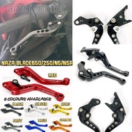 NAZA BLADE 650/250 N5/N5R BRAKE AND CLUTCH LEVER SET NON ADJUSTABLE/FOLDABLE