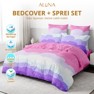 Clouds Galaxy Bed Cover Set - Full Size 90x200 - 200x200 - BedcoverAluna Bed Sheet