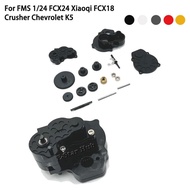 Gear gear Dual Speed untuk FMS 1/24 FCX24 Xiaoqi FCX18 Crusher Chevrolet K5 Metal Upgrade Parts Kit 
