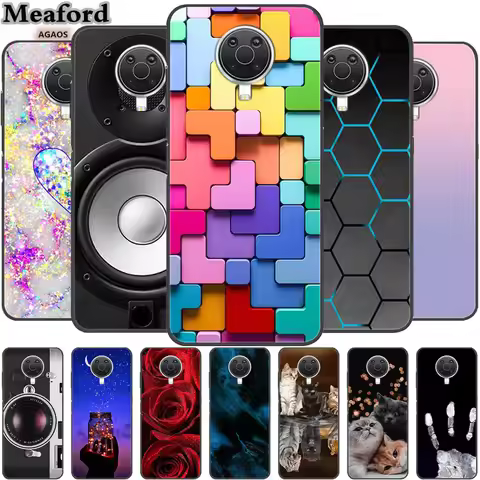 For Nokia G10 G20 Case Cartoon Soft Silicone TPU Cover Coque for Nokia G20 G10 NokiaG20 Transparent 