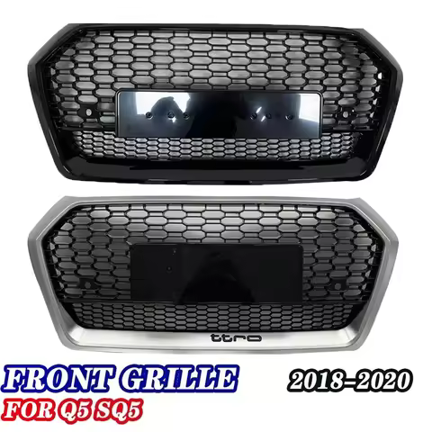 Suitable for Q5 Modified RSQ5 Grille Q5LSQ5 Modified Honeycomb Grille Without Logo 2018-2020