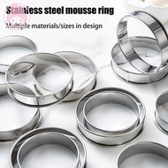 strongaromonyu 8/9/10CM English Muffin Rings Crumpet Rings Double Rolled Tart Ring Round Stainless S