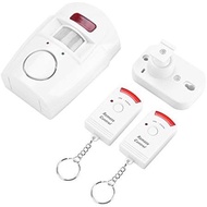 PIR Infrared Motion Detector Alarm Unit Dual PIR Sensors Siren with 2 Remotes Home Safety System