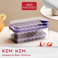 HAUSEU - KIM KIM Aesthetic Ice Tray Mold Automatic Ice Container Smart Ice Cube Mold Mystic Ice Cont