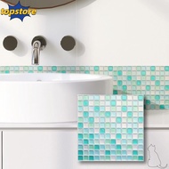 TOPSTORED 1pcs Mosaic Tile Sticker, Removable DIY Self-Adhesive Tile Sticker, Multifunction Design P