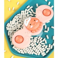 Fidget Spinner Baby Bath Toy Spinner Rotating Sensory Motor Toy Baby Spinning Suction Cup Finger Spi