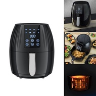Air Fryer, 5.5L Large Air Fryers 8-In-1 Hot Airfryer Cooker Oilless with Digital Touch-Screen,