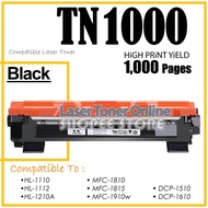 TN1000 Compatible Bro ther HL 1110  DCP 1510 1512 Laser Toner Cartridge HL1110 HL1210 HL1510 HL1610 