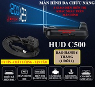 Màn hình HUD C500 hiển thị tốc độ trên kính lái