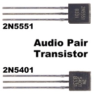 2N5551 - TRANSISTOR 2N5551 2N5401 NPN-PNP AUDIO PAIR PRE AMPLIFIER 2N 5551 5401