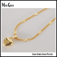 Korean Gold Neck Chain Necklace FREE 916 Cop Neck Chain Pendant Bangkok Gold Chain