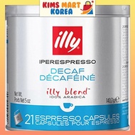 illy Iperespresso Decaf Decafeine Arabica Capsule Coffee 6.7g x 21pcs