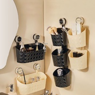 Bathroom Storage Rack Suction Cup Shampoo Cosmetics Rack Toiletries Holder Bathroom Accessories Organiser Rack