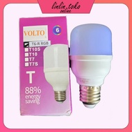 RGB E27 LED Bulb 7-color LED Bulb/ T6-R 5w