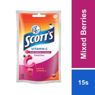 Scott's Vitamin C Mixed Berries Flavour Pastilles 15s