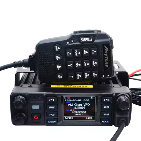 Anytone AT-D578UV Plus VHF UHF Air Band Receive GPS APRS Bluetooth PTT DMR Digital Repeater Function