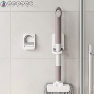 AARON1 3Pcs Broom Holder, Plastic Self-adhesive Mop Hanger, Multi-Purpose Waterproof Wall Mounted Sp