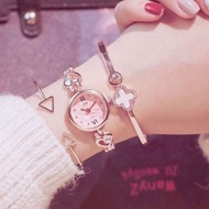現貨 韓國 氣質錶 手環➕錶 三件組 水鑽錶 錶 手錶 仕女 禮物 情人節 聖誕節 秘書