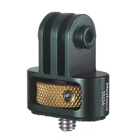 Mini Tripod Mount Aluminum Adapter 360 1/4" Screw for Gopro 12 11 10 9 8 DJI Osmo 2 Insta360 X4 X3 A