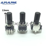 Original ALPS Single Potentiometer B10K Mixer Power Amplifier Volume Adjustment Knob RK09K1130A5R
