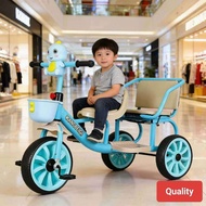 (MLX-6655) Twin Bike W/Music 2 Seater for Kids / Tricycle Bike for Kids (Ages: 1-5yrs.old)