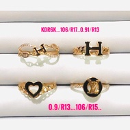 6K GOLD FASHION RING