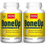Jarrow Formulas BoneUp - 360 Capsules, Pack of 2 - Micronutrient Formula for Bone Health - Includes 