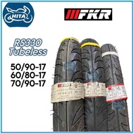 50/90-17 60/80-17 70/90-17 80/90-17 FKR Tayar Tyre Tubeless RS330 TUBELESS
