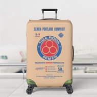 Indocement Three Wheel Cement Sack - Luggage Cover/Luggage Cover