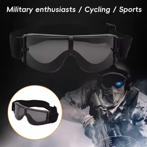 Special Forces Tactical Glasses Bulletproof Shooting Goggles X800 Explosion Proof War Games Glasses 