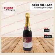 Star village celebration sparkling red grape juice 750