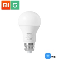 Xiaomi Philips Mijia Smart White LED E27 Bulb Mi Light APP WiFi Remote Group Control 3000k-5700k 6.5W 450lm 220-240V 50/60Hz (Only works with China Server)