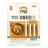 (CJ) Dadaam's authentic soy sauce seasoning 140g x4 times (4EA)
