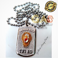 Gilbert Army STORE Men's Tni Ad Necklace Army Military Titanium Stainless Steel Necklace Wholesale N