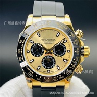 2026 Fashion Sports C Manufacturer Laborer Universe Chronograph Daytona Men's Watch Panda Di Gold Au